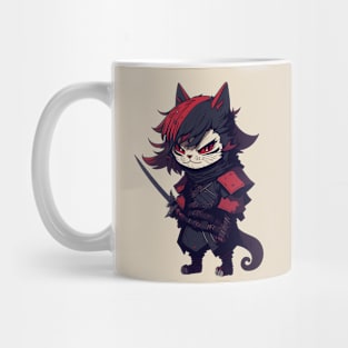 Samurai Cat, Samurai Warrior Mug